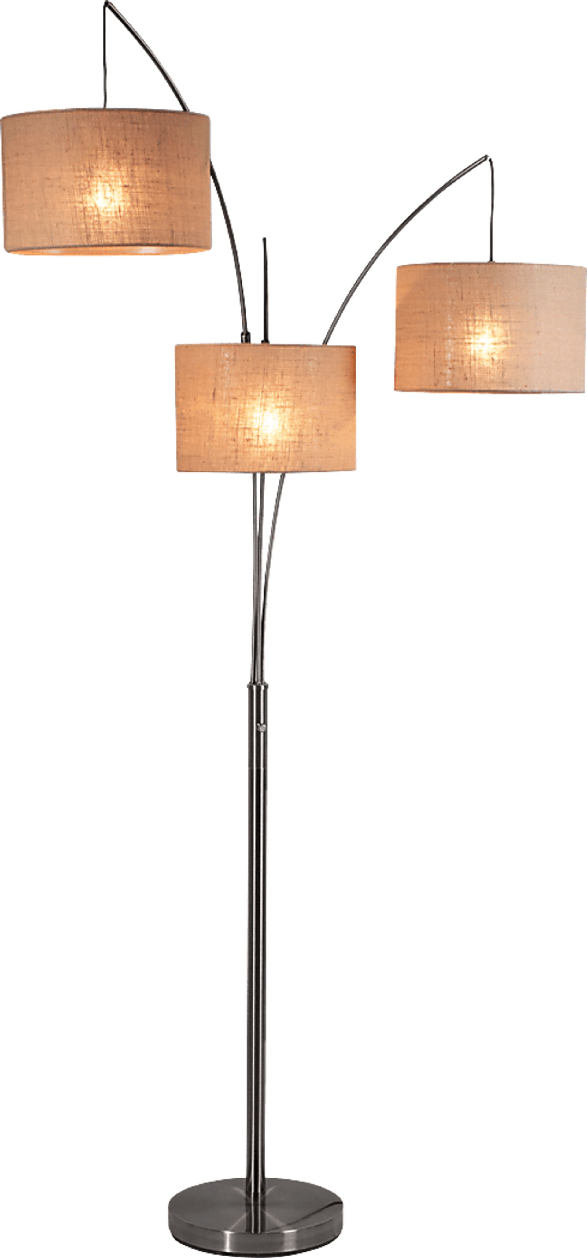 Trinity Place Pewter Floor Lamp - Image 2