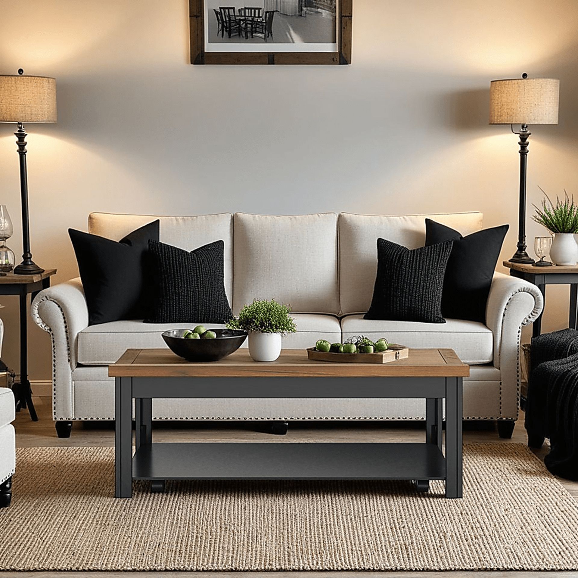 Trisano Black Coffee Table - Image 2
