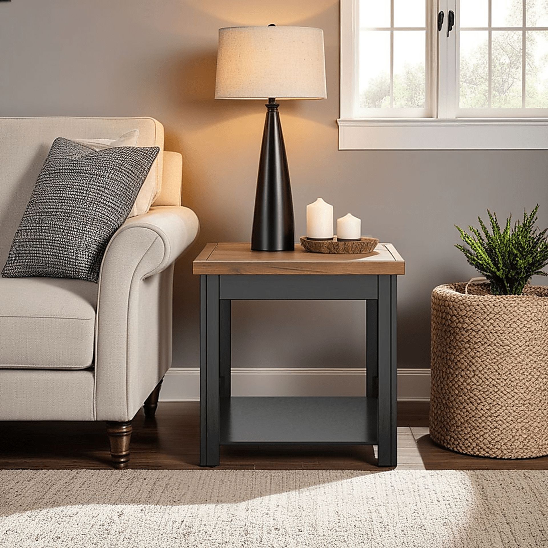 Trisano Black End Table - Image 7