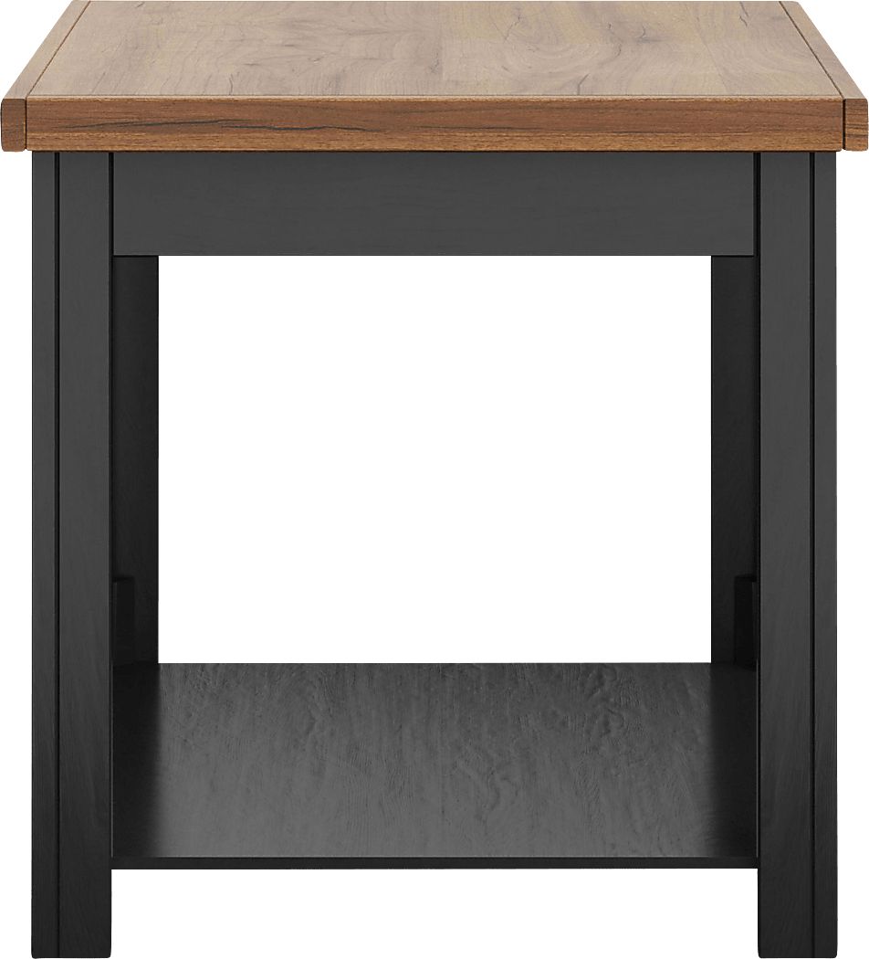 Trisano Black End Table