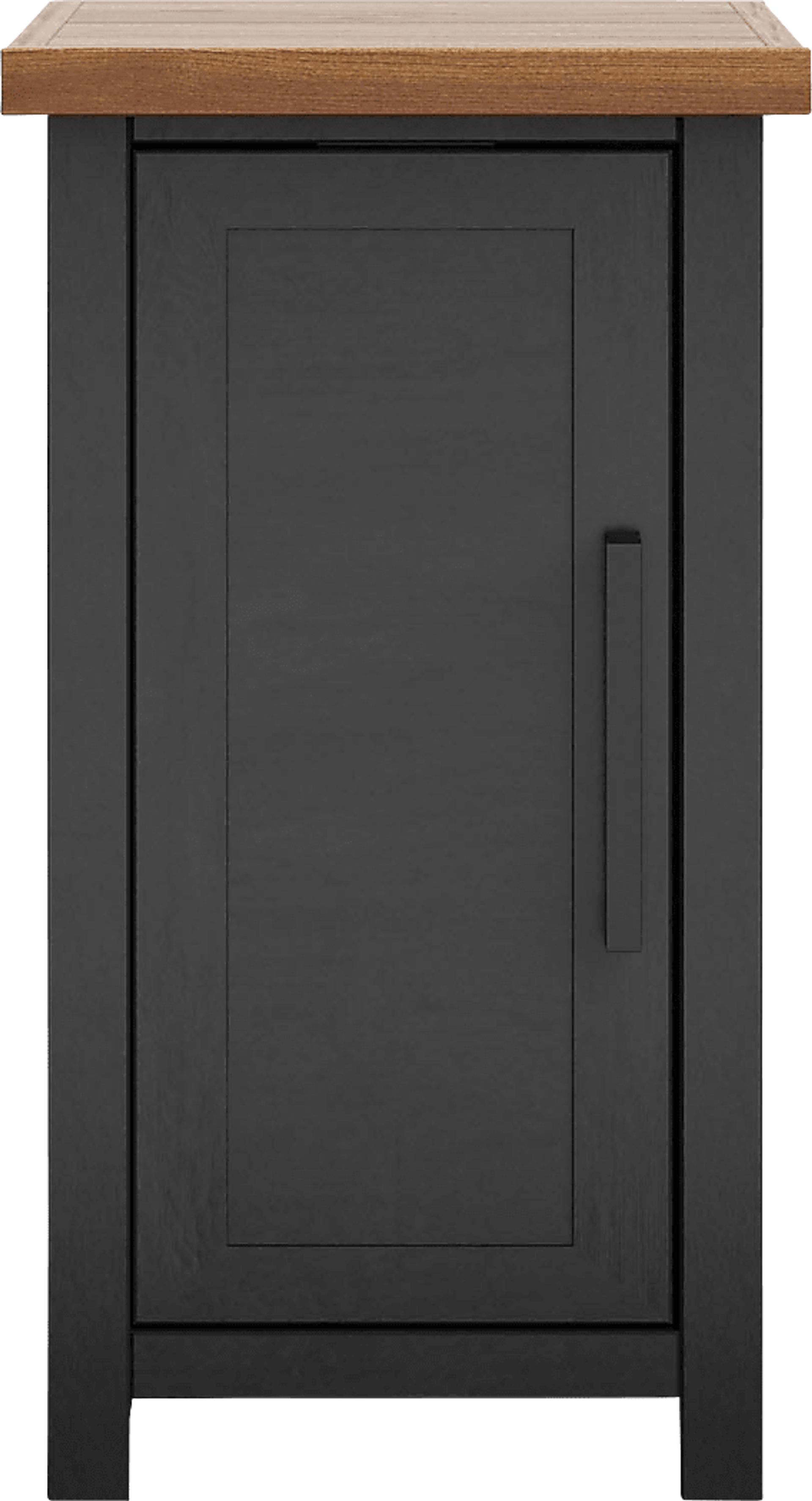 Trisano Black Nightstand - Image 1