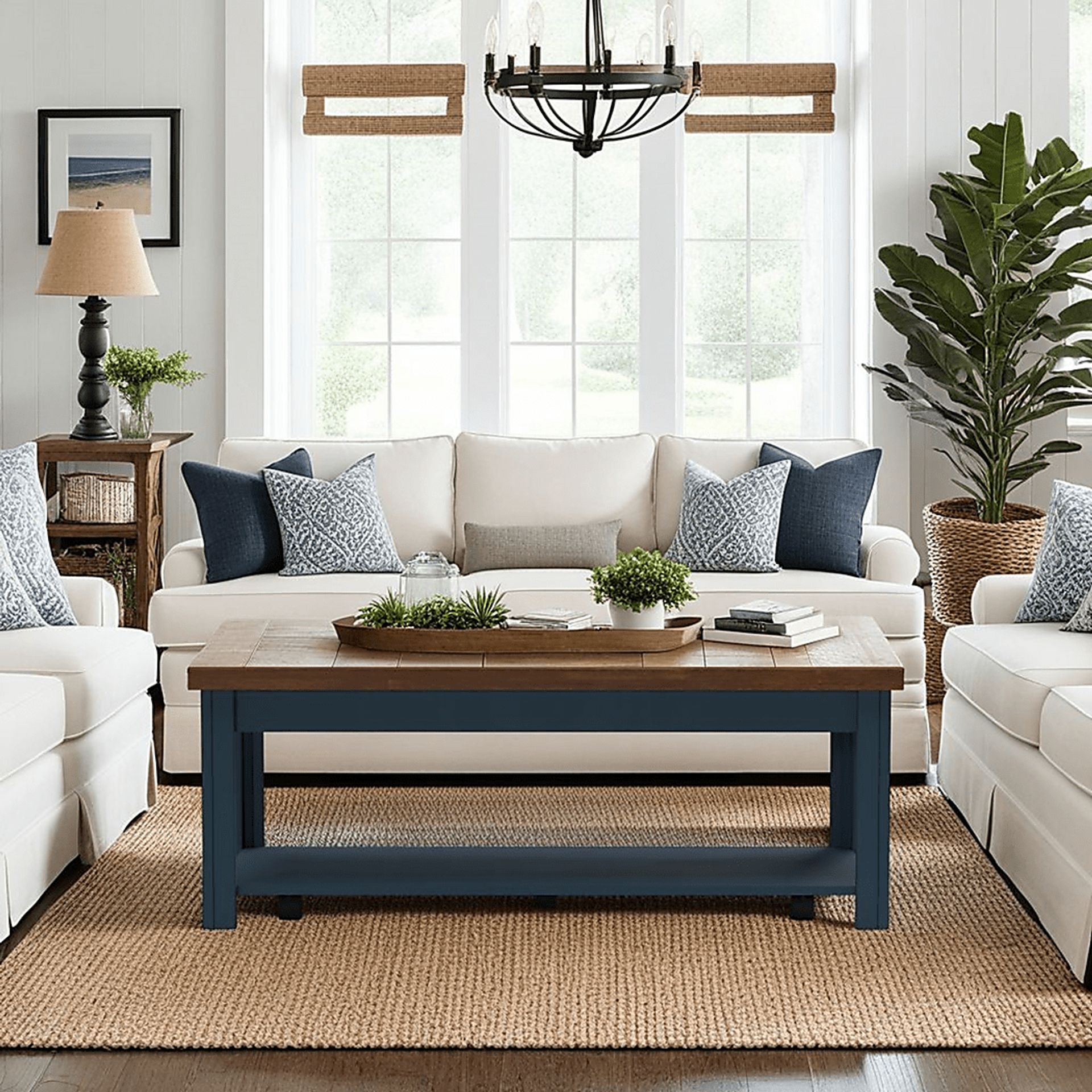 Trisano Blue Coffee Table - Image 8