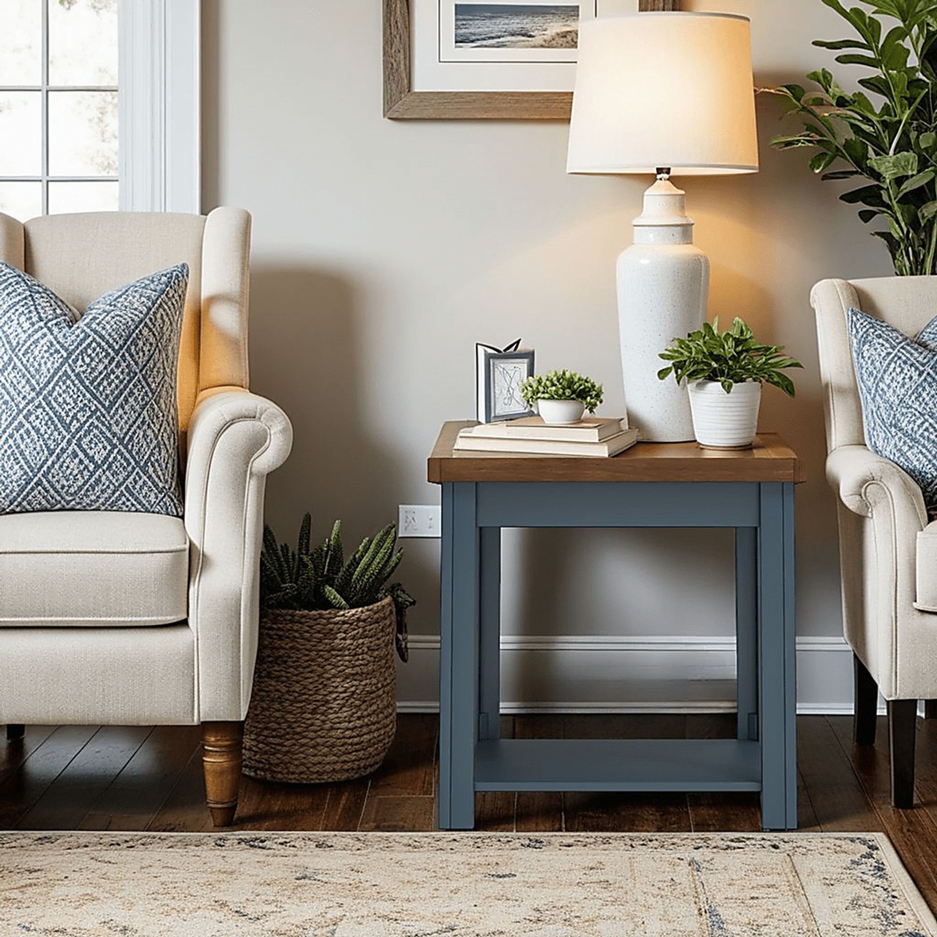 Trisano Blue End Table - Image 7