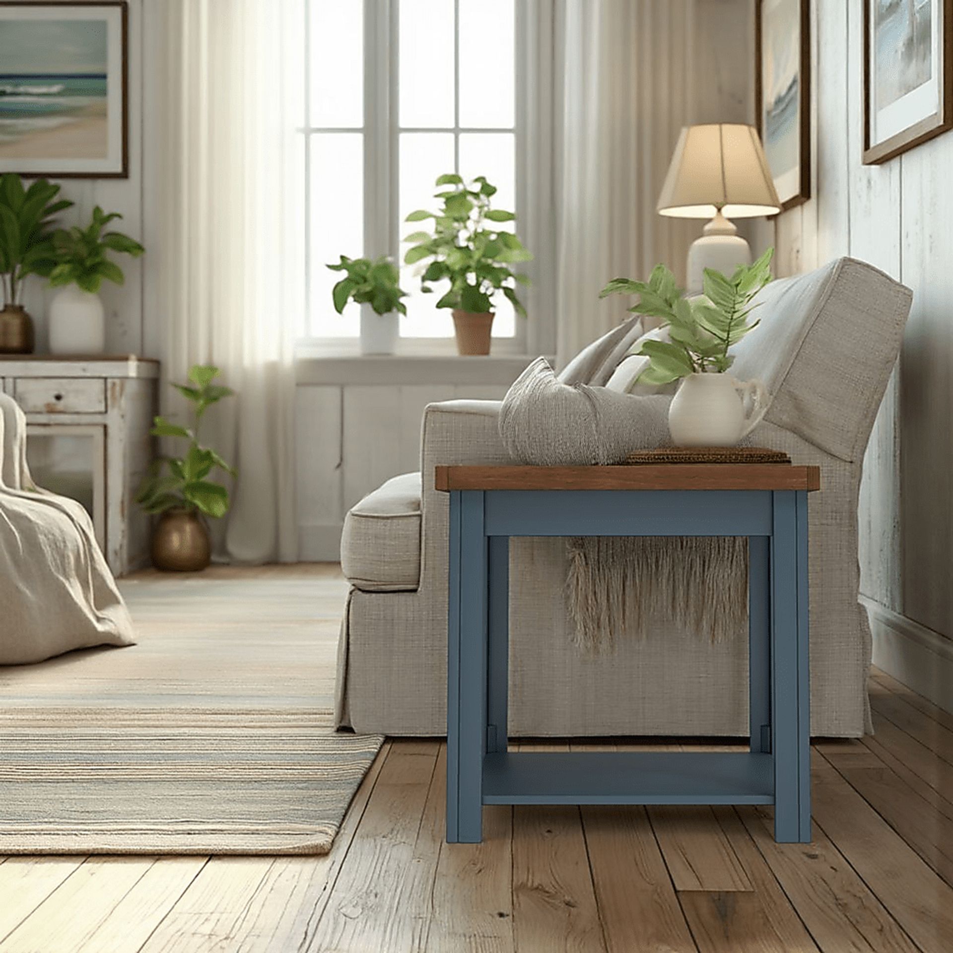 Trisano Blue End Table - Image 8