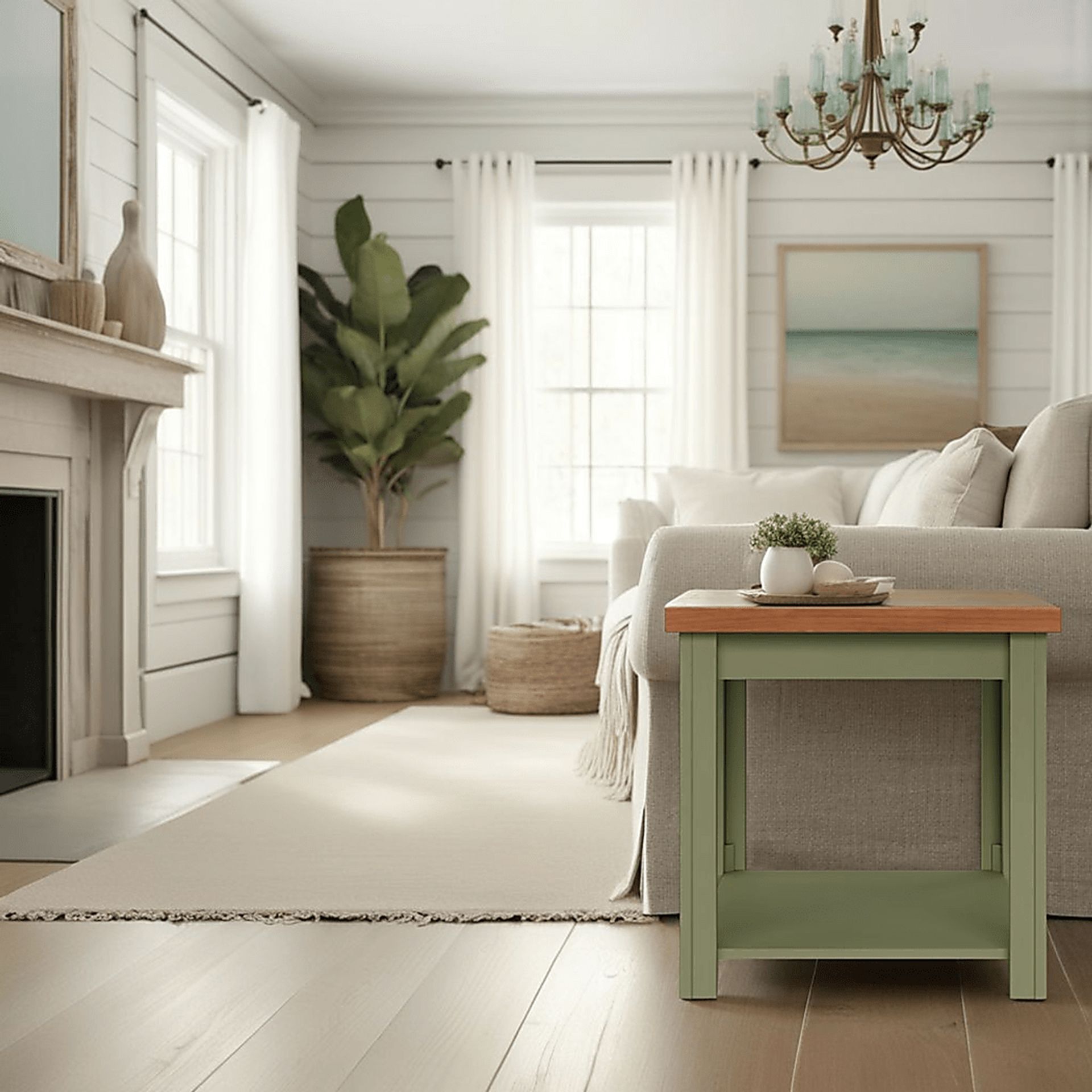 Trisano Green End Table - Image 6