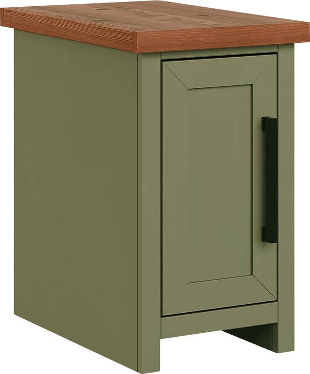 Trisano Green Nightstand - Thumbnail - Image 1