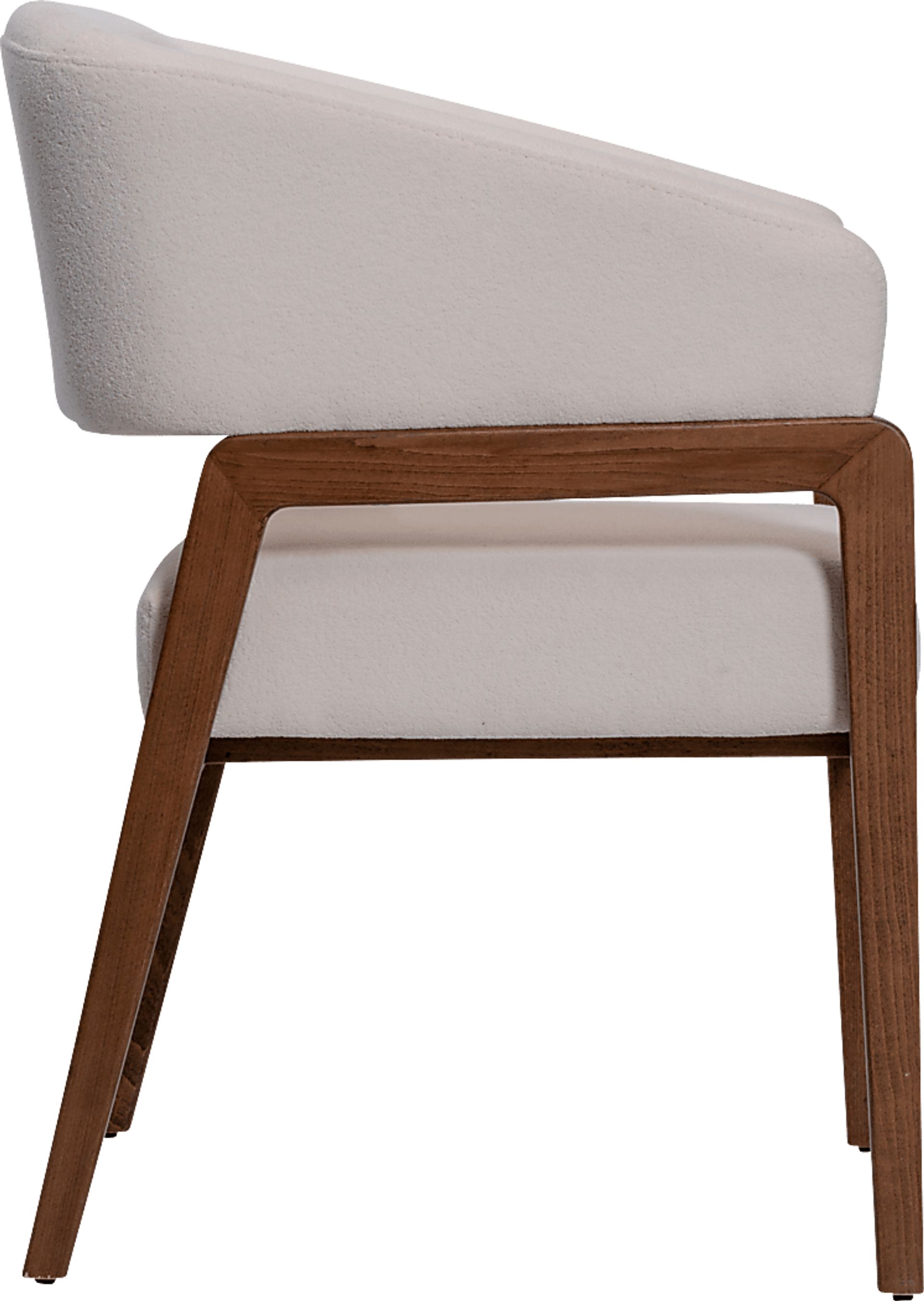 Trisha White Arm Chair - Image 4