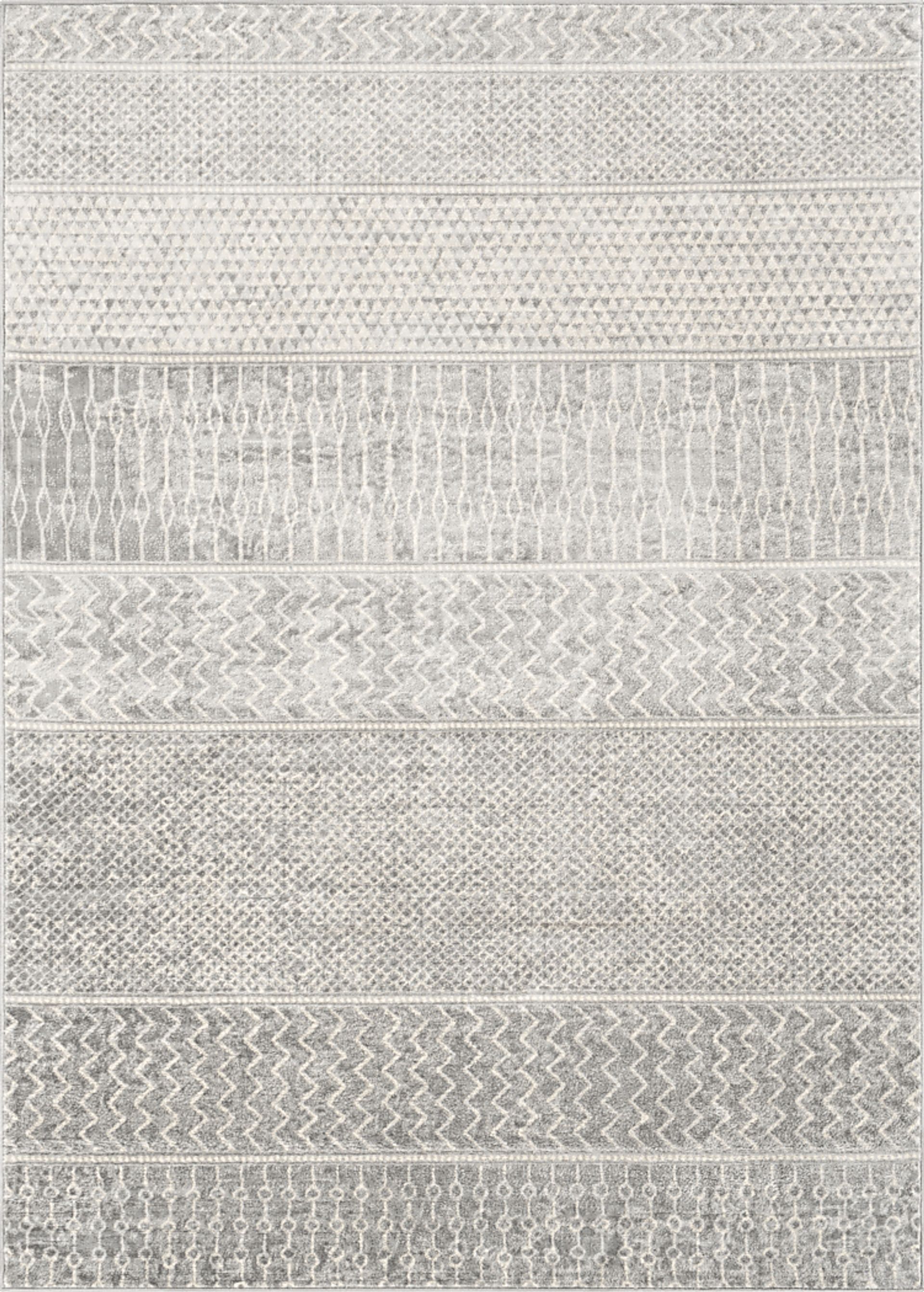 Tristram I Silver 4'3 x 5'11 Rug - Image 1