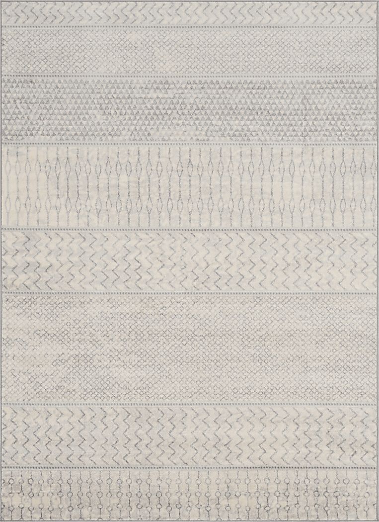 Tristram II Silver 7'10 x 10'3 Rug