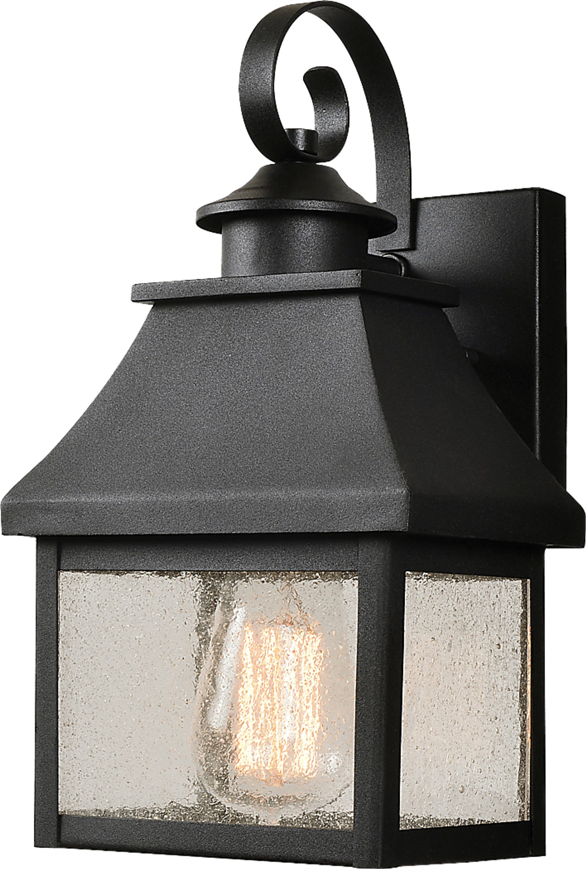 Triton Peak Charcoal Sconce - Image 1