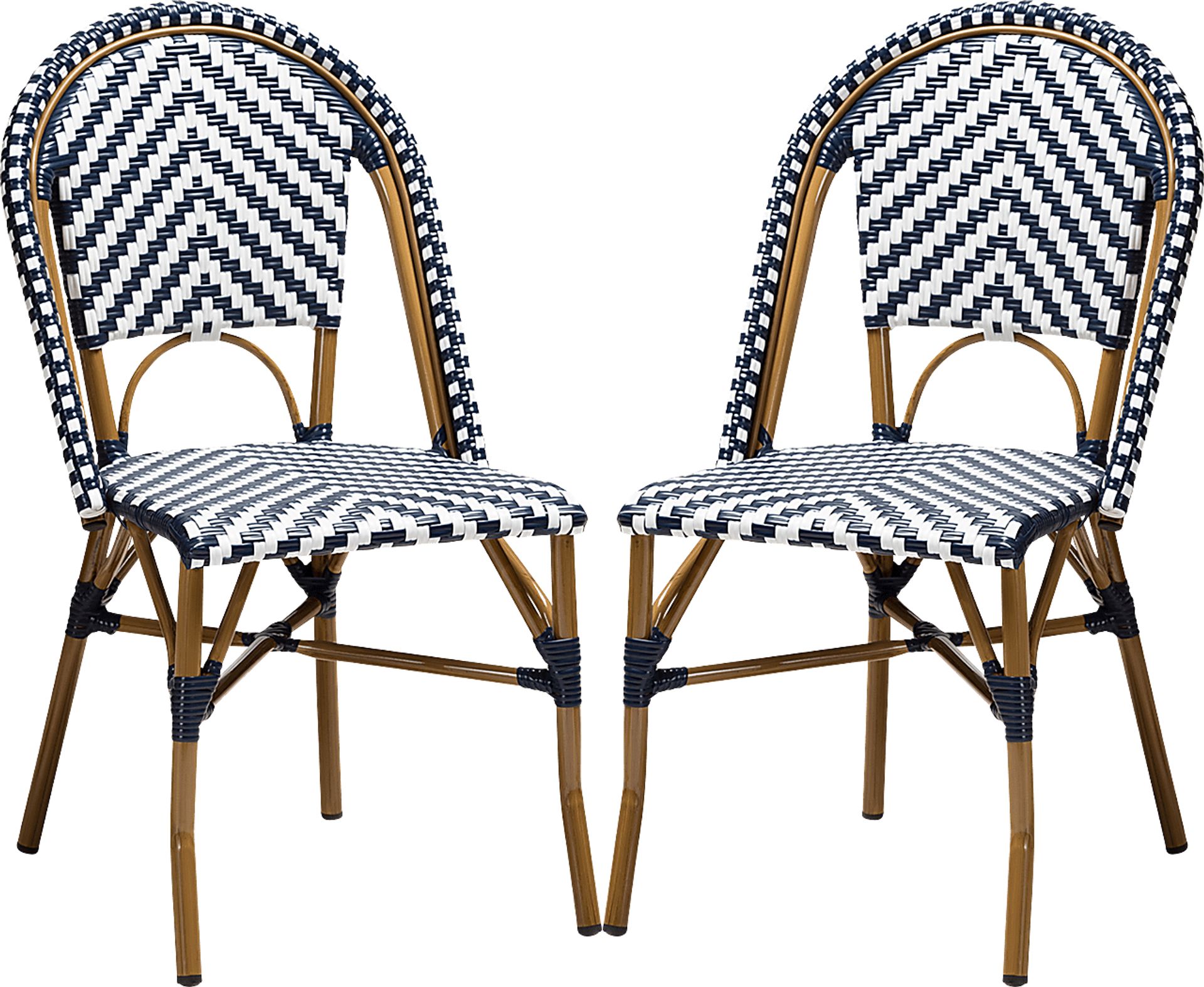 Trivoli Blue Dining Chair, Set of 2 - Image 1