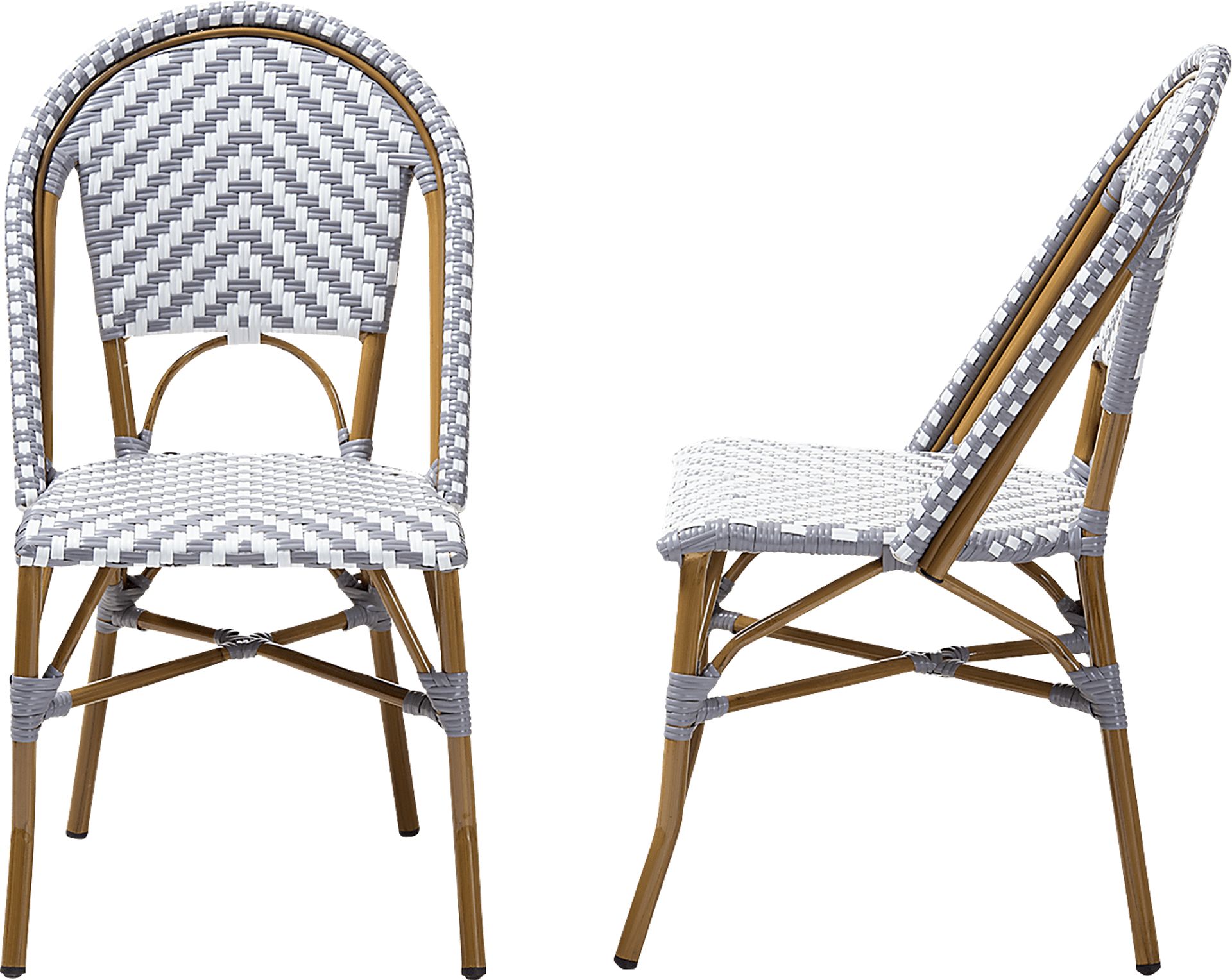 Trivoli Gray Dining Chair, Set of 2 - Image 3