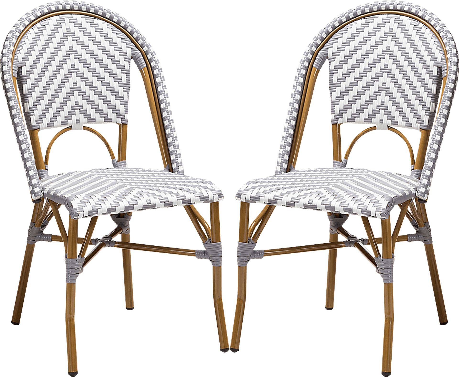 Trivoli Gray Dining Chair, Set of 2 - Image 1