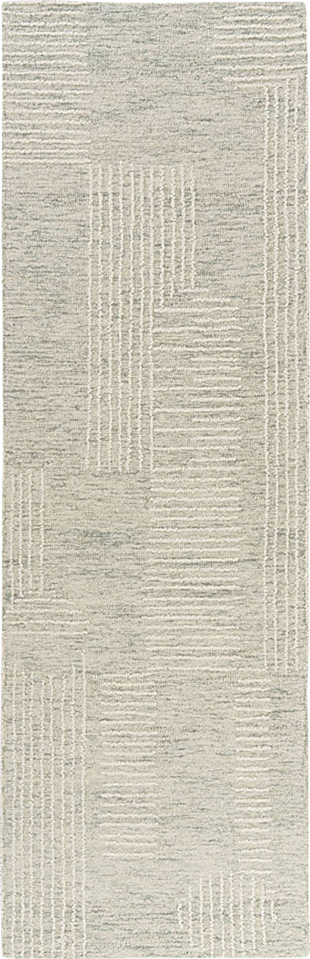 Troan Light Teal 2'6 x 8' Runner Rug - Thumbnail - Image 1