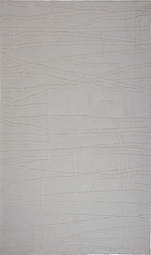 Trobour Ivory 5' x 7'6 Rug