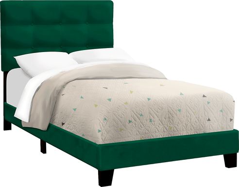 Troland Green Twin Bed