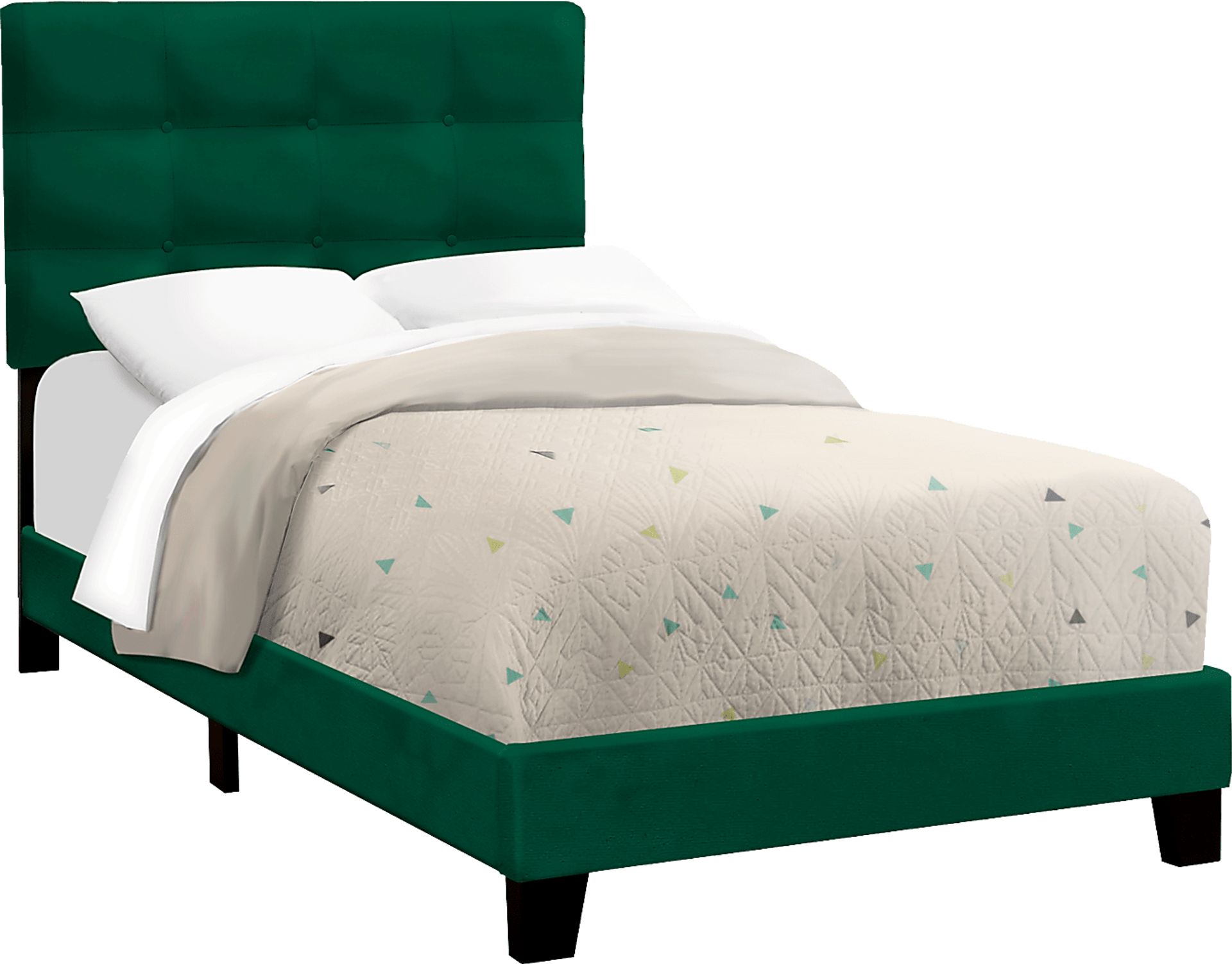 Troland Green Twin Bed - Image 1