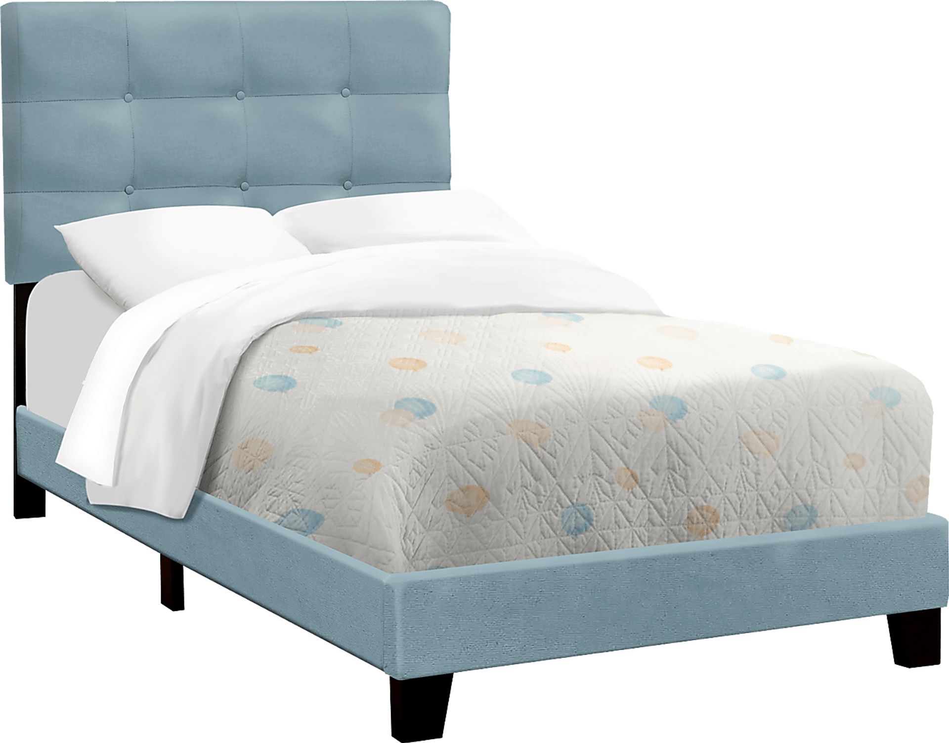 Troland Light Blue Twin Bed - Image 1