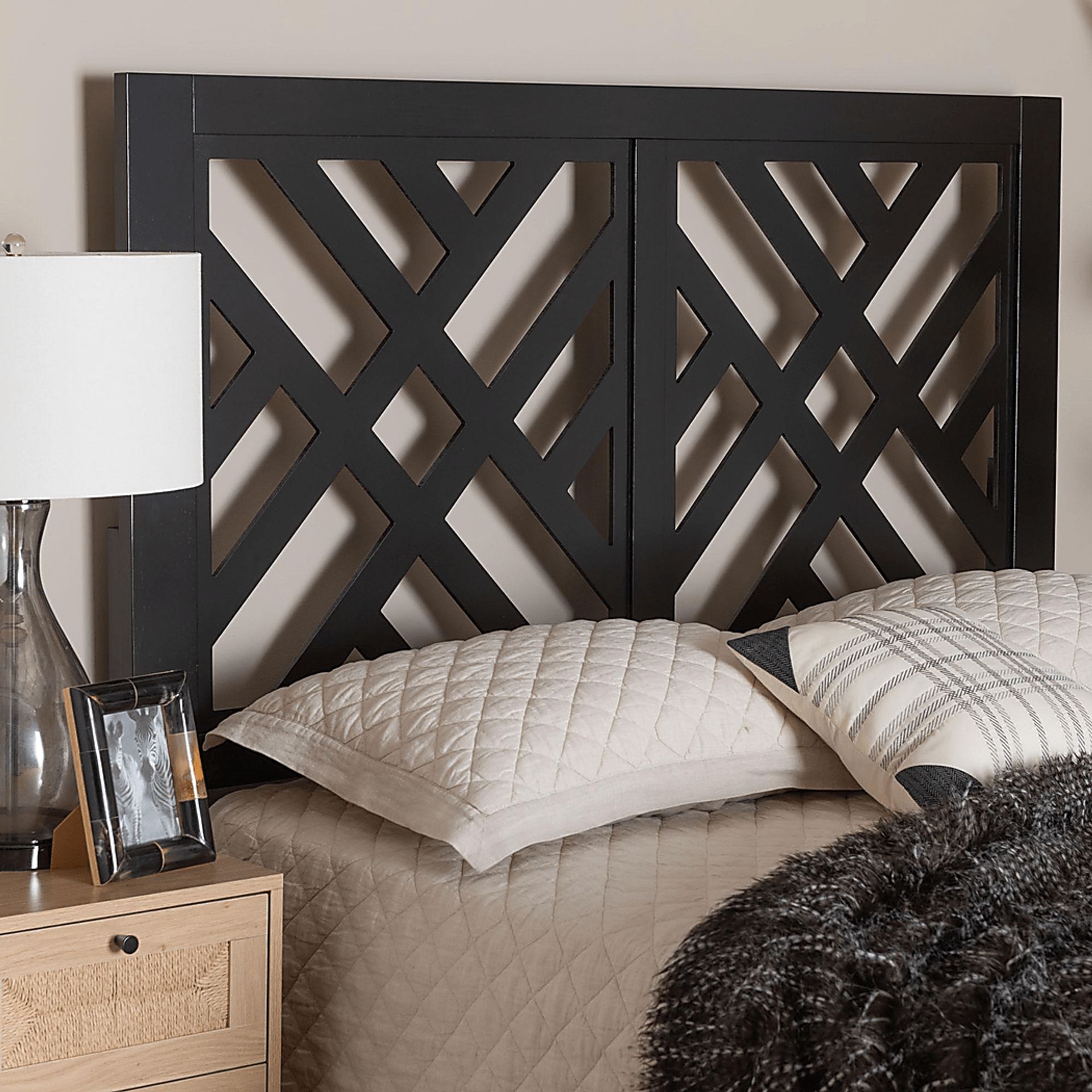 Trolio Espresso Brown Queen Headboard - Image 2