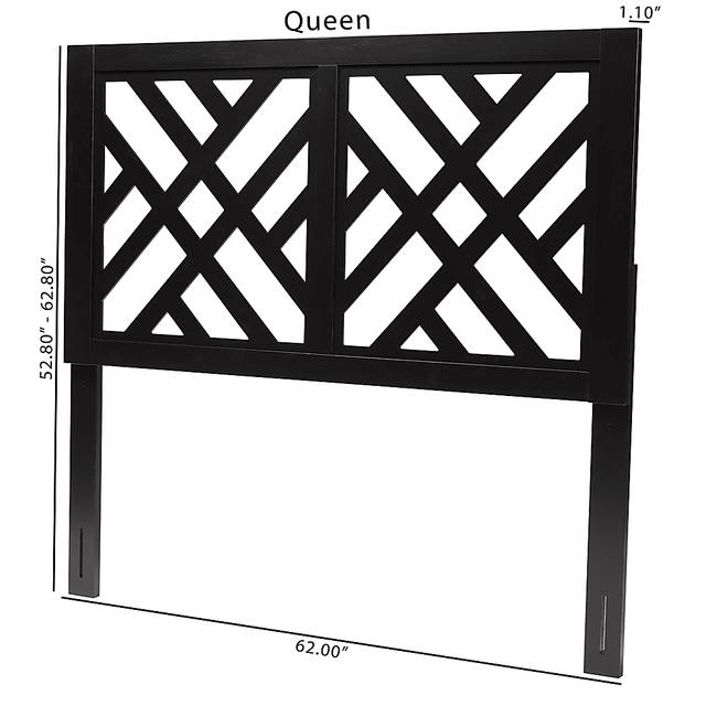 Trolio Espresso Brown Queen Headboard - Thumbnail - Image 6