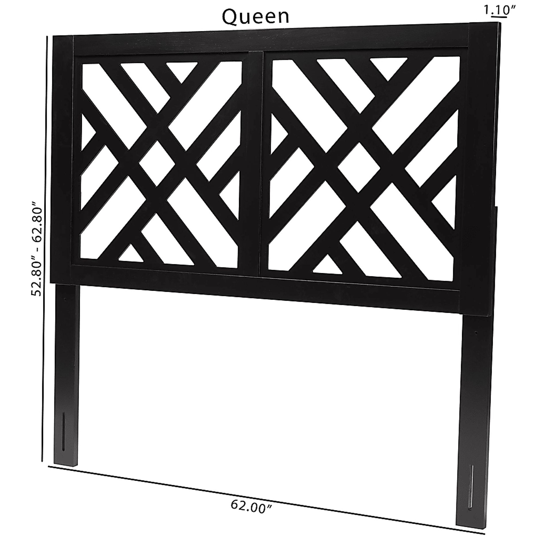 Trolio Espresso Brown Queen Headboard - Image 6
