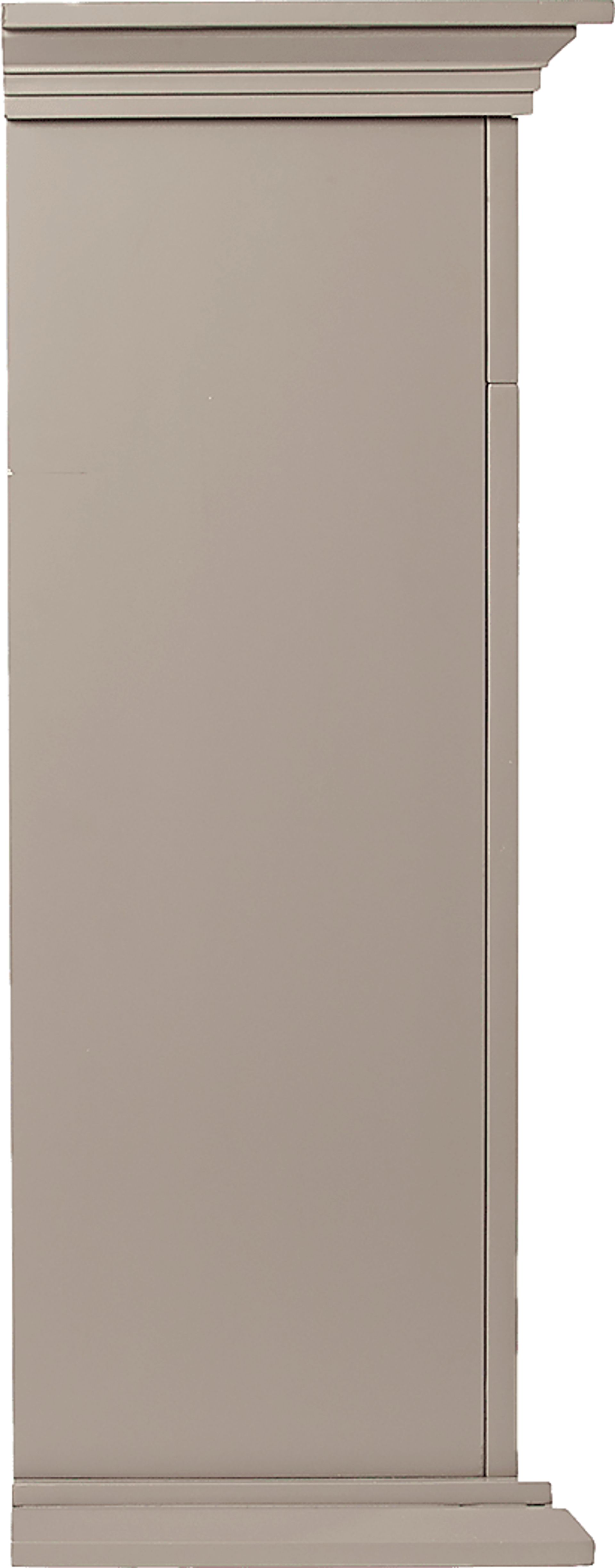 Tronewood II Gray 50 in. Console, With Electric Fireplace - Image 6