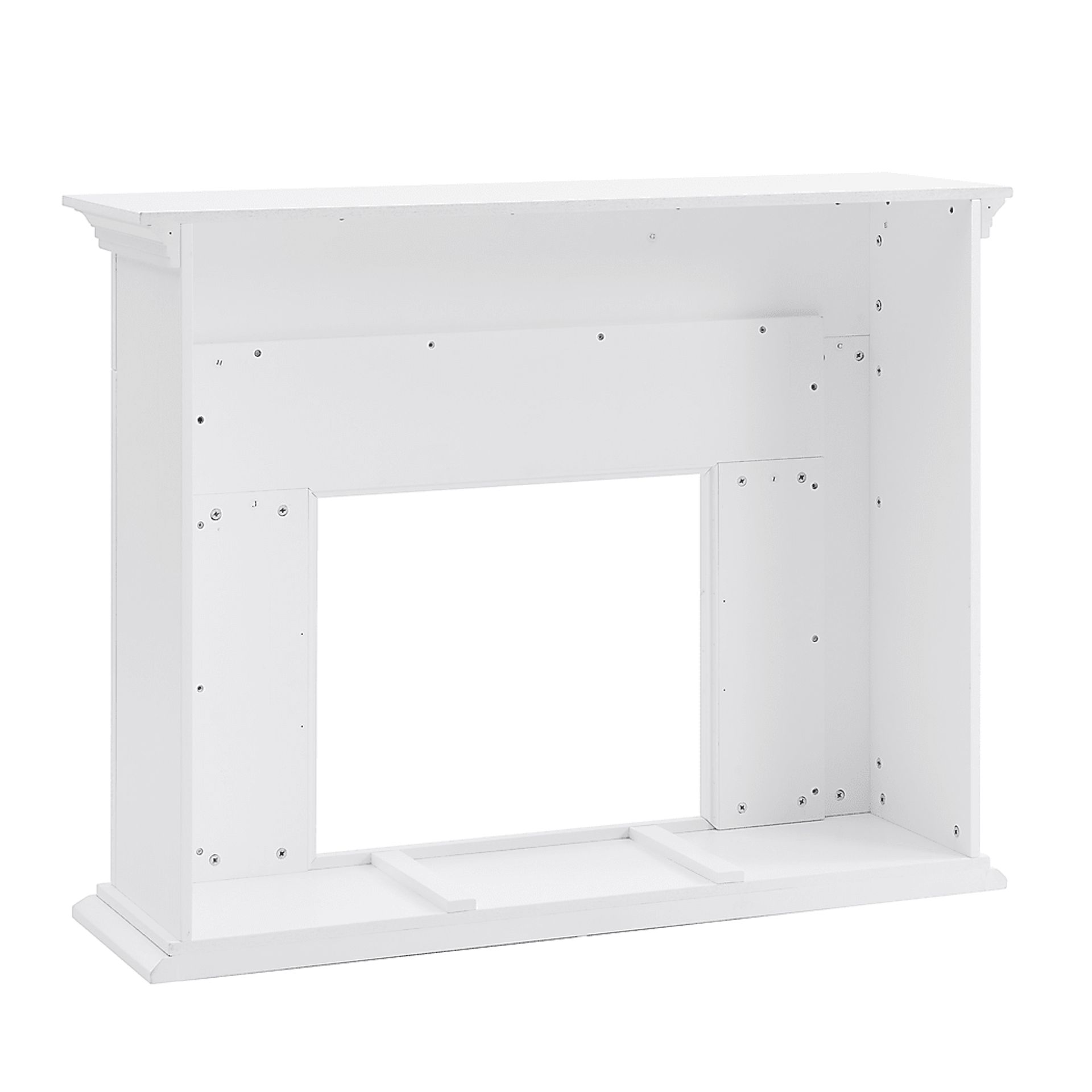 Tronewood I White 50 in. Console, With Color Changing Electric Fireplace - Image 4