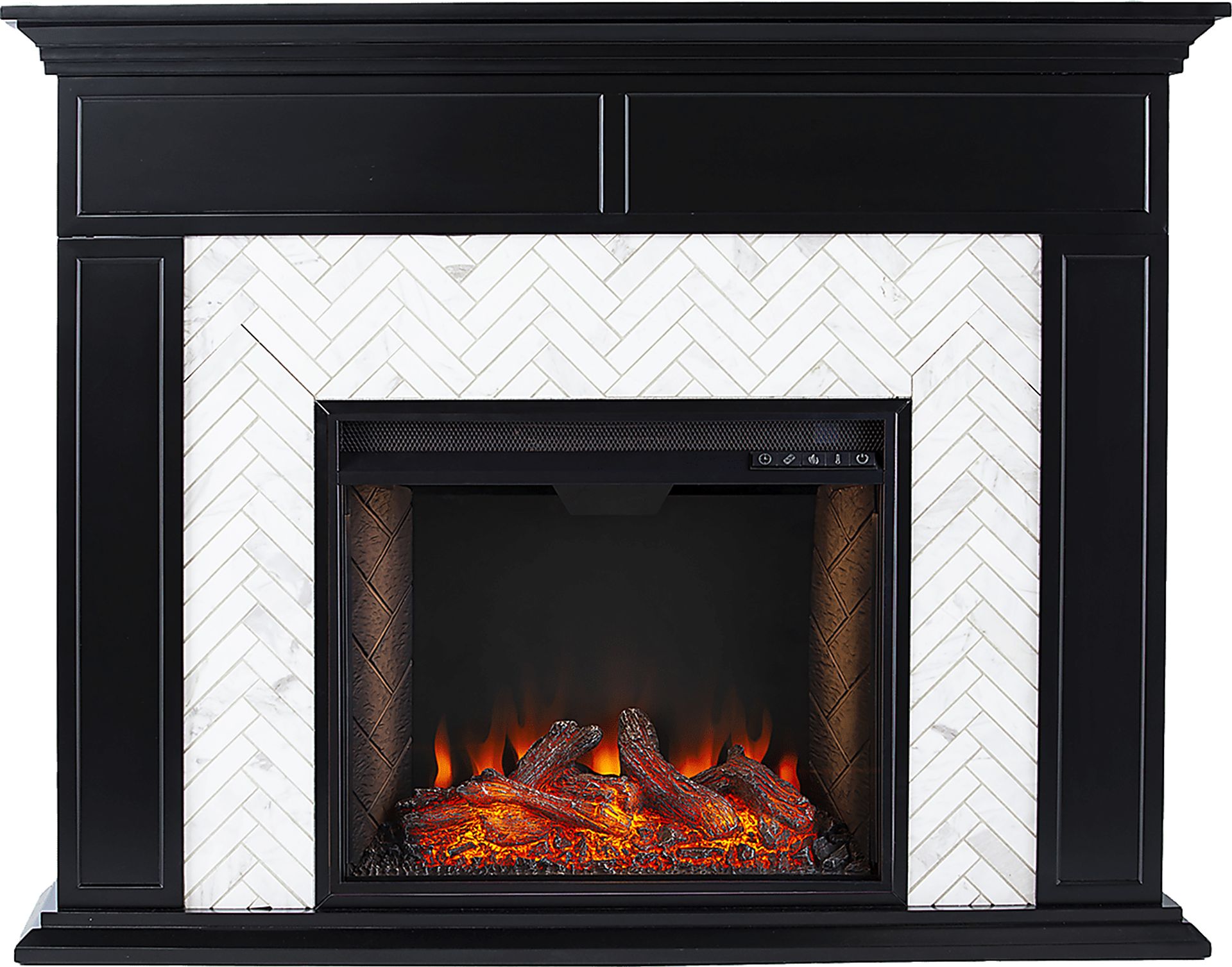 Tronewood III Black 50 in. Console, With Smart Electric Fireplace - Image 7