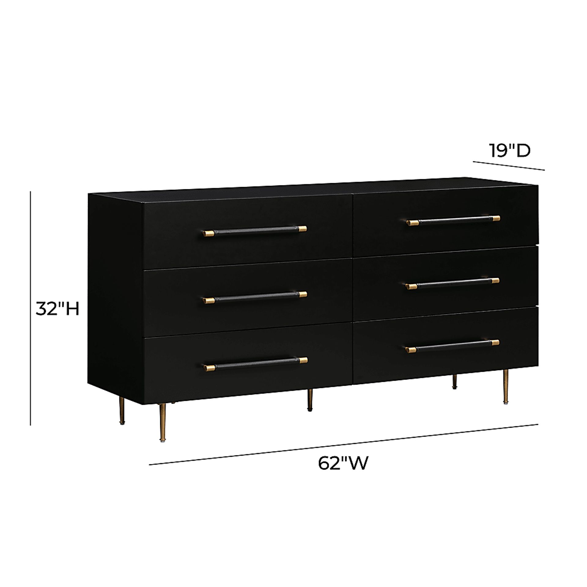 Troperan Black Dresser - Image 8