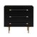 Troperan Black Nightstand