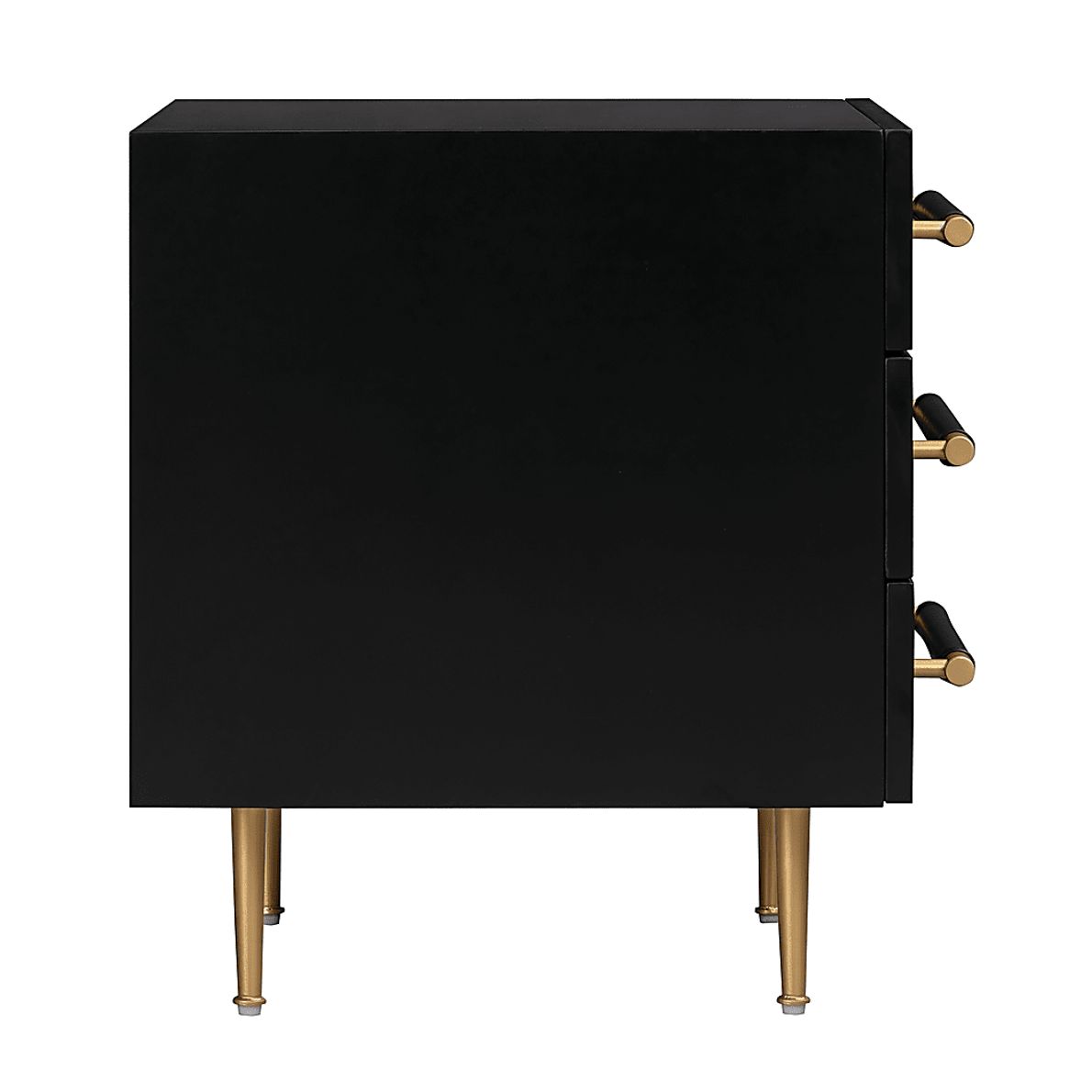 Troperan Black Nightstand