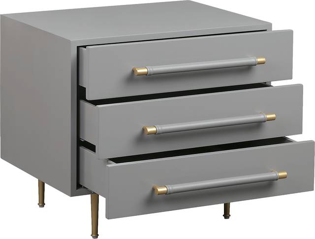 Troperan Gray Nightstand - Thumbnail - Image 5