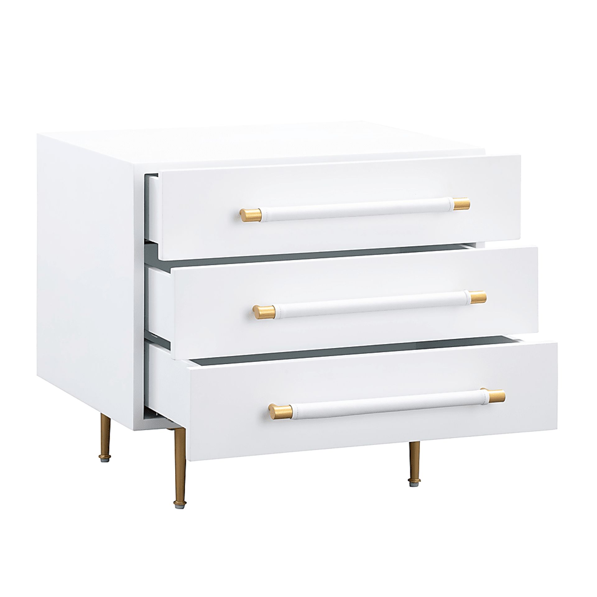 Troperan White Nightstand - Image 3
