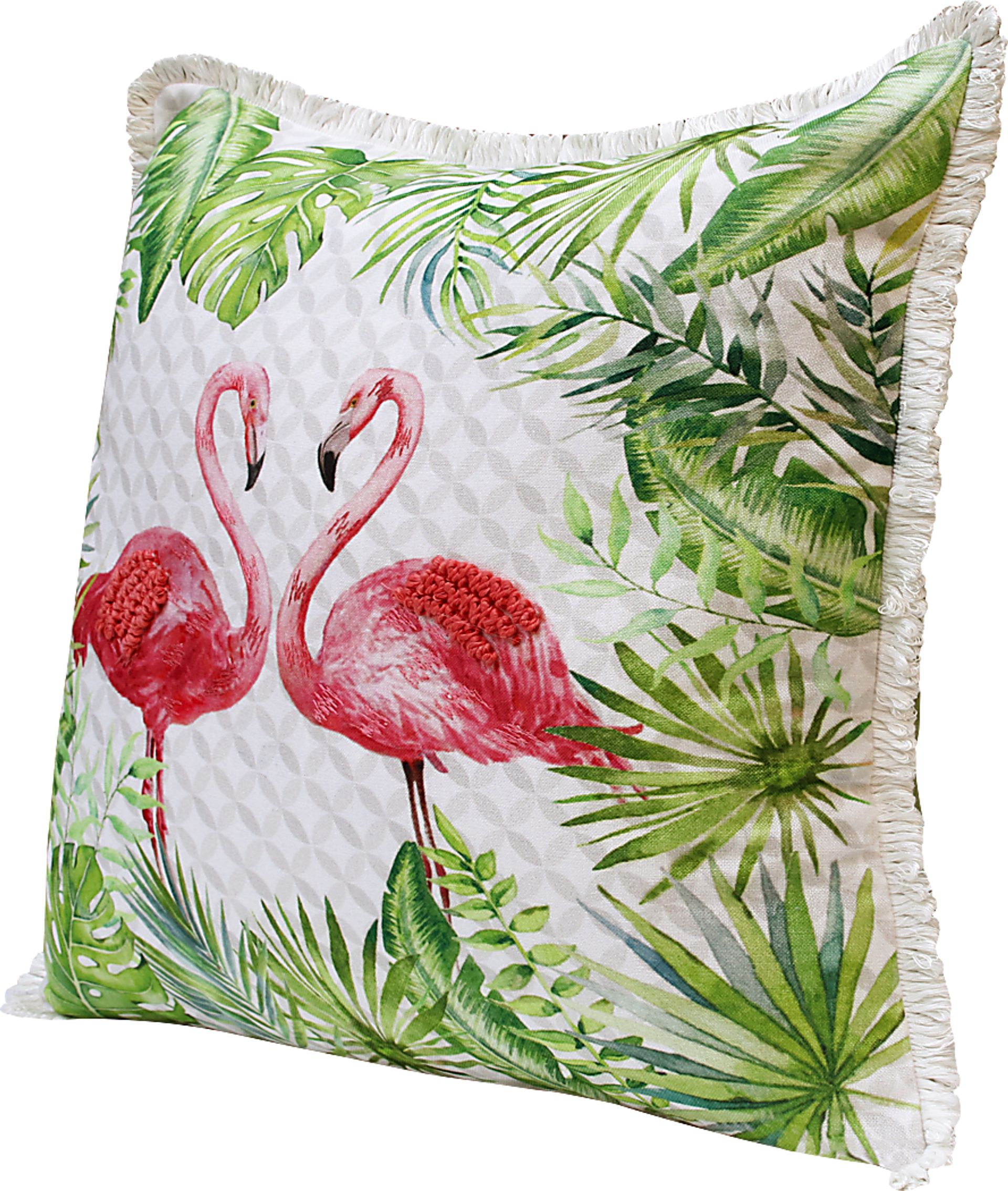 Trotawa Green/Pink Pillow, Set of 2 - Image 5