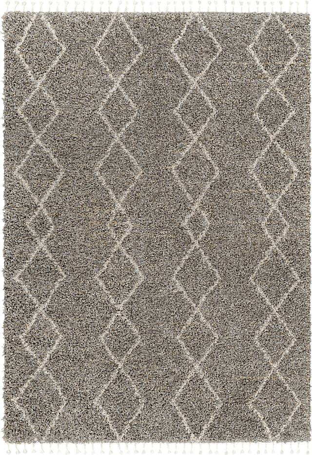 Trovista Gray 5'3 x 7' Area Rug - Thumbnail - Image 1