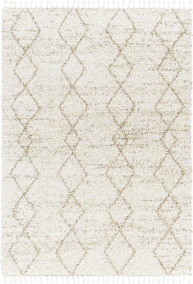 Trovista White 7'10 x 10' Area Rug - Thumbnail - Image 1