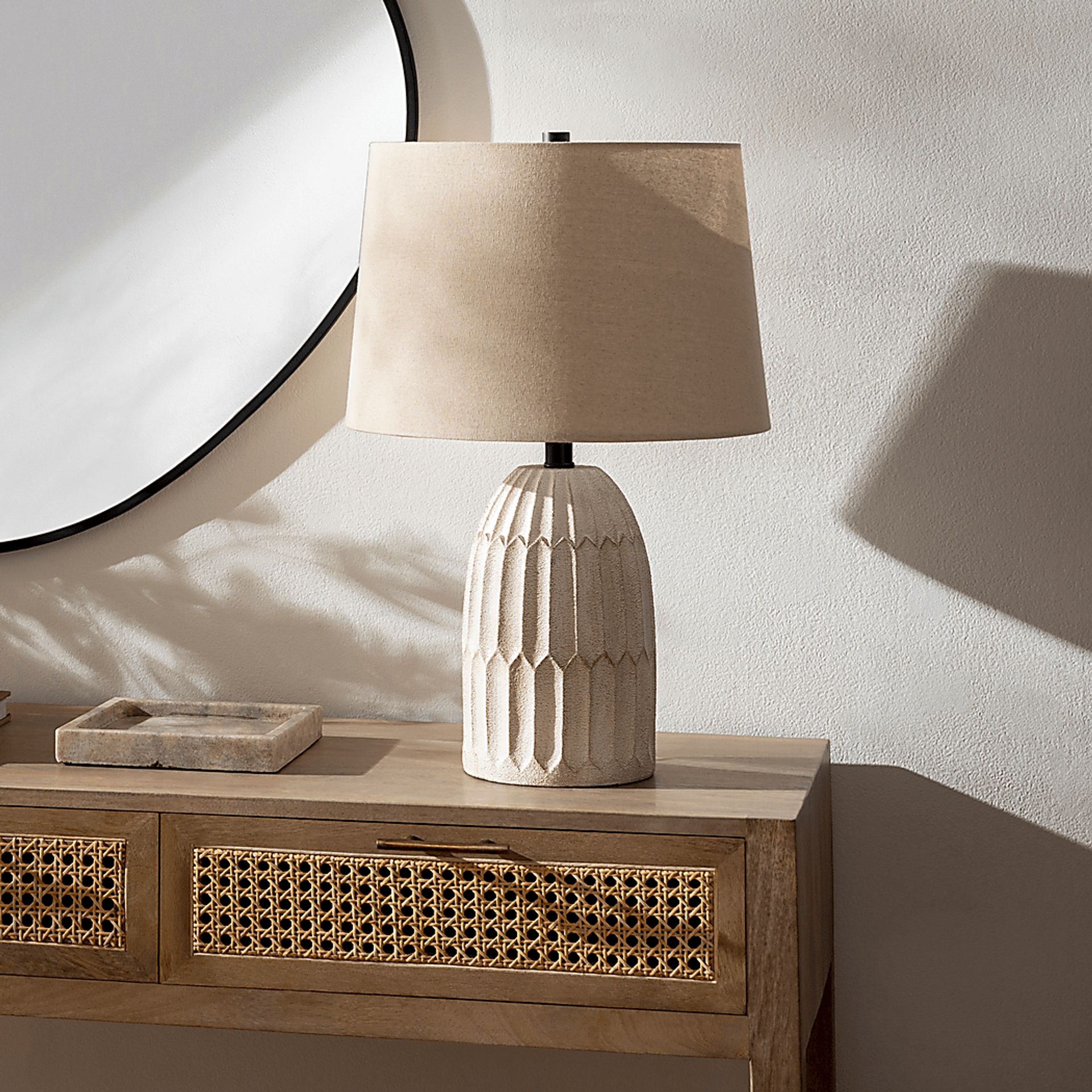 Troydale Boulevard White Lamp - Image 2