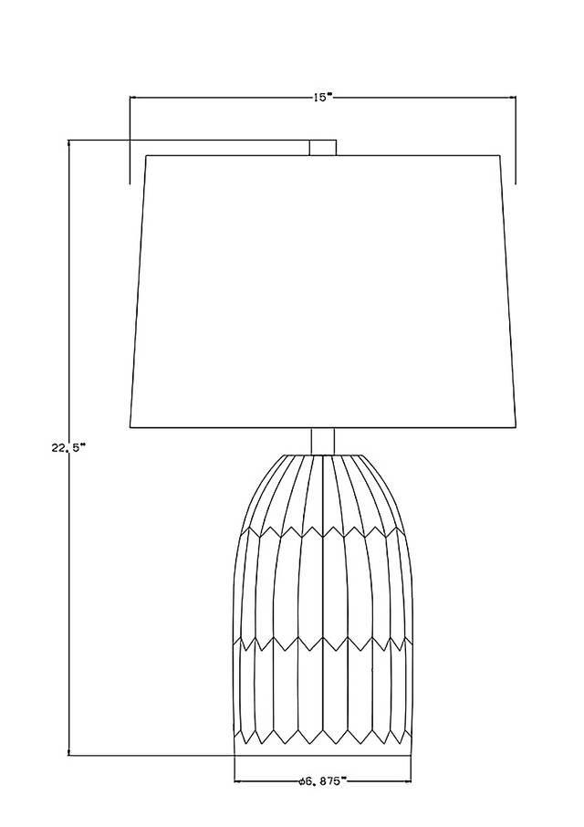 Troydale Boulevard White Lamp - Thumbnail - Image 7