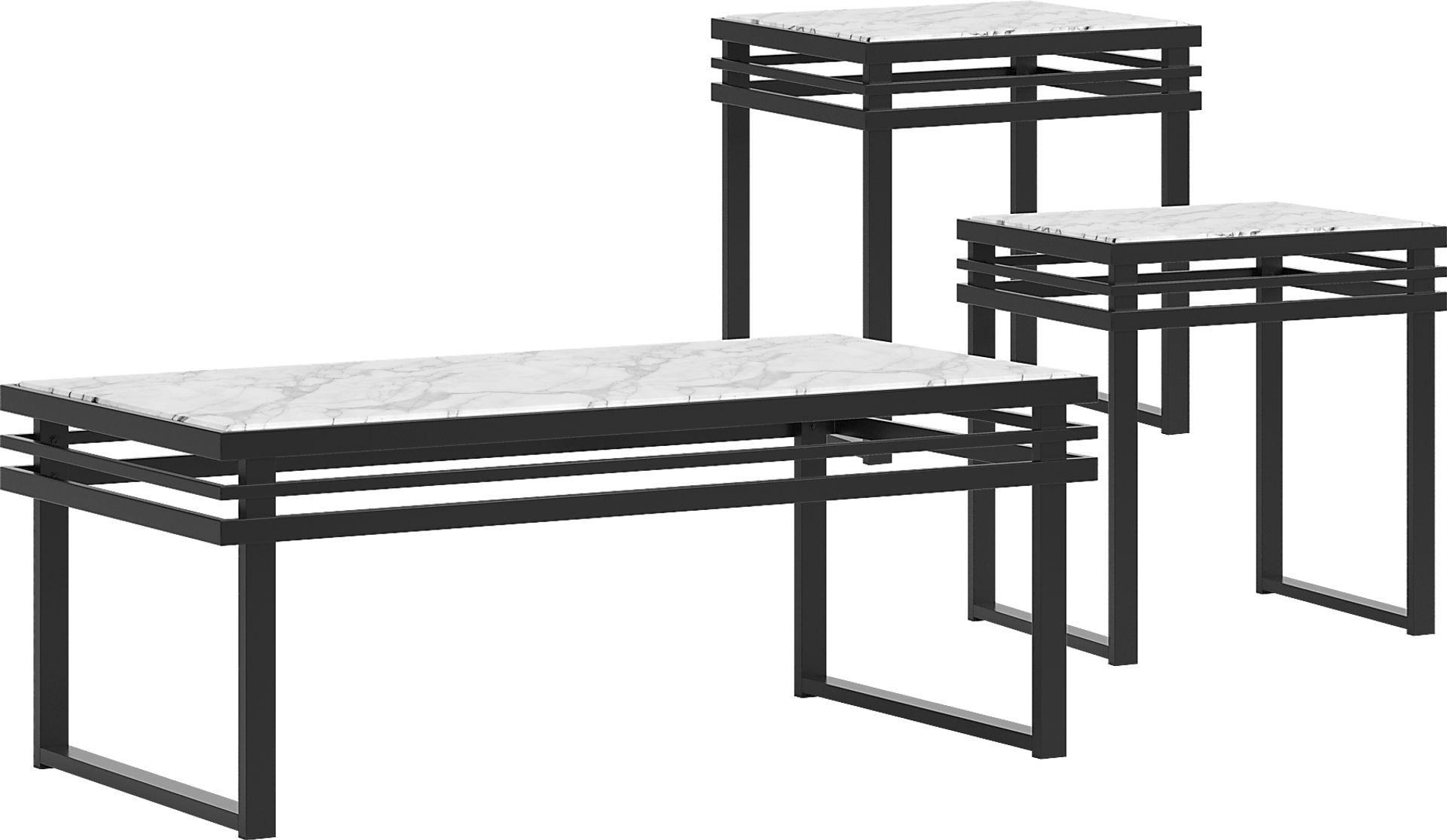 Alanis Bay Gray 7 Pc Living Room - Image 8