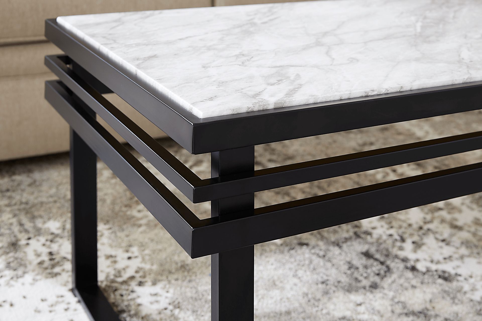 Truanni Black Cocktail Table - Image 3