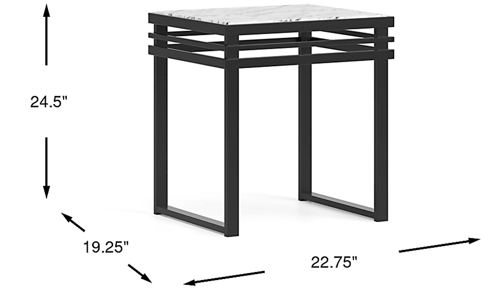 Dimension Image. Please refer to the Dimension Tab on this page for dimension details.
