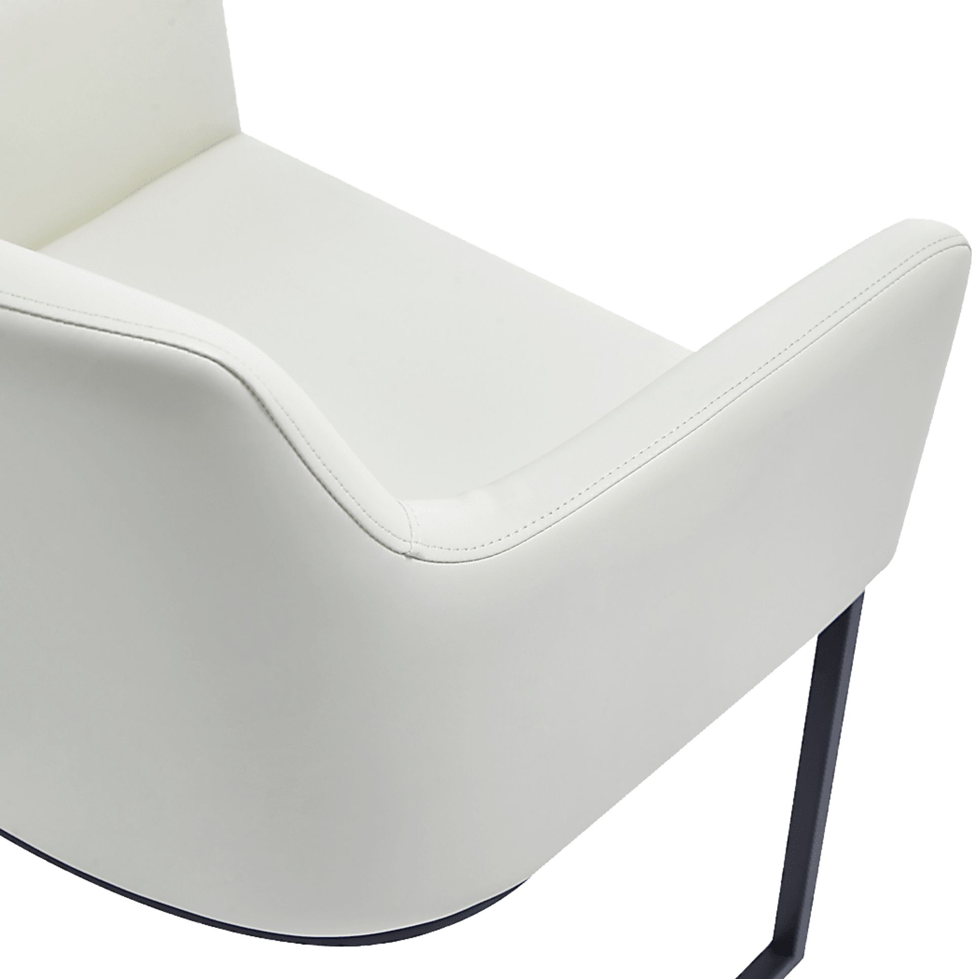 Truche Cream Arm Chair - Image 3