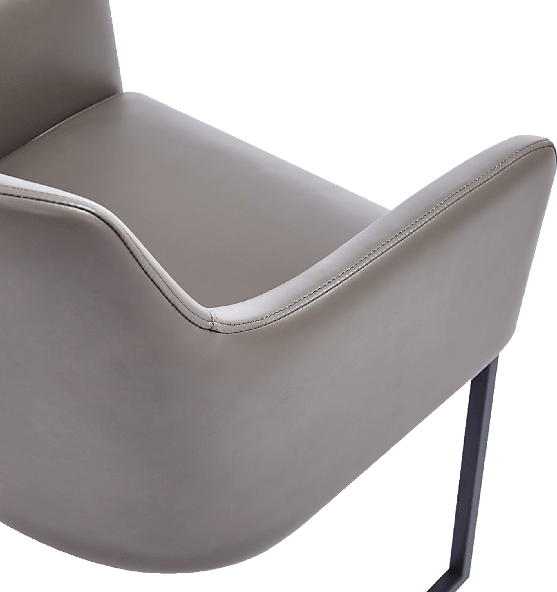 Truche Gray Arm Chair - Image 3