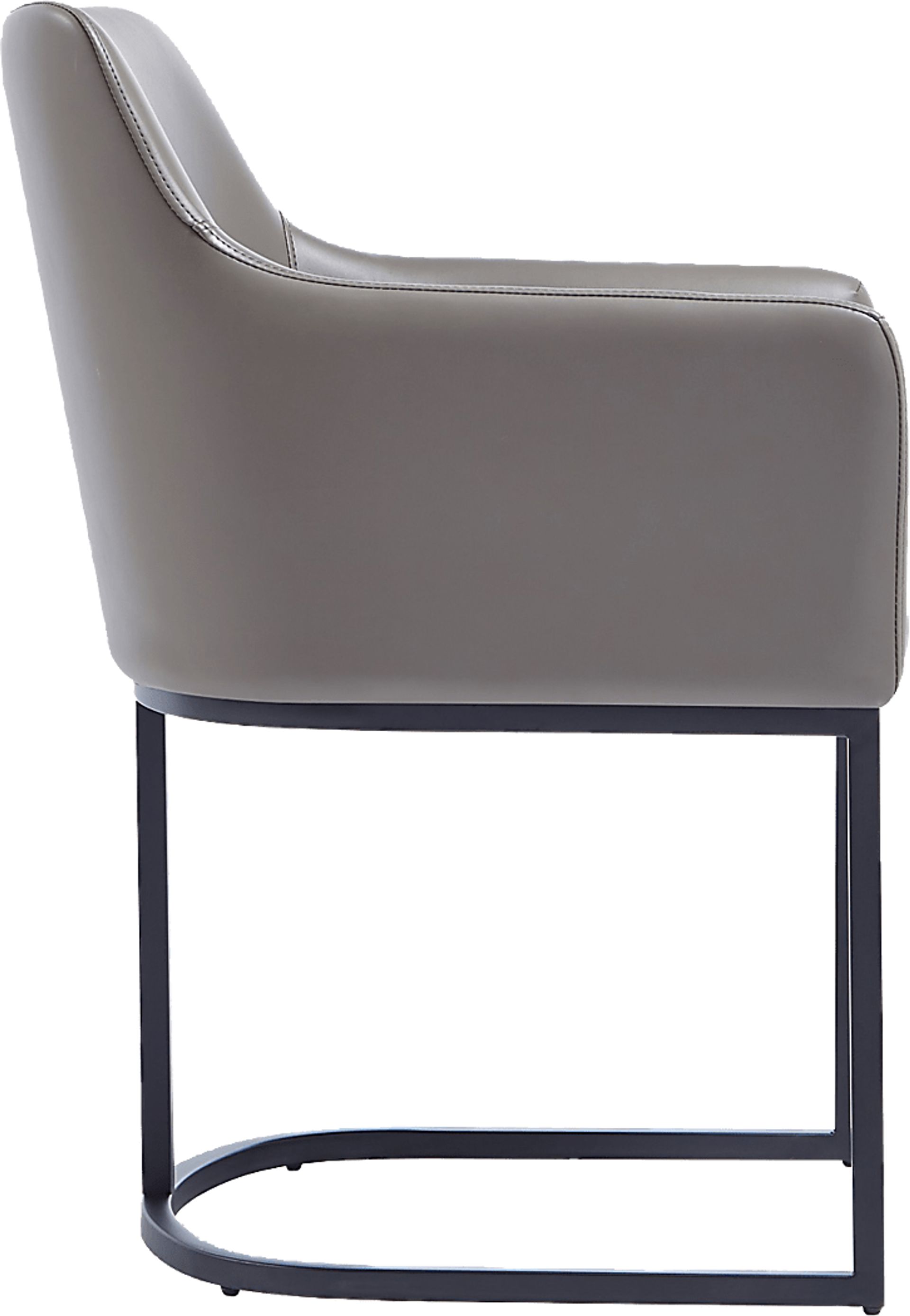 Truche Gray Arm Chair - Image 8