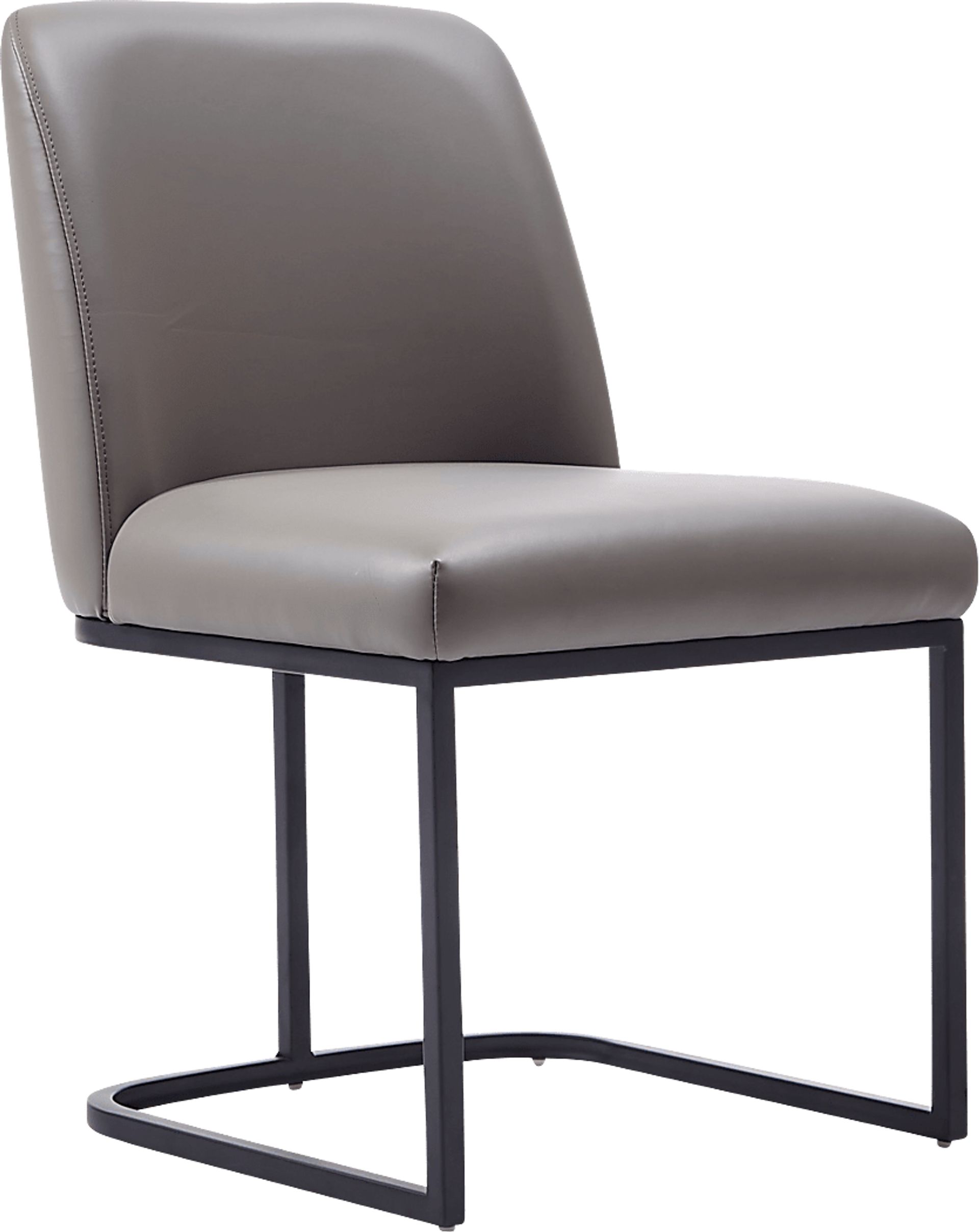 Truche Gray Side Chair - Image 4