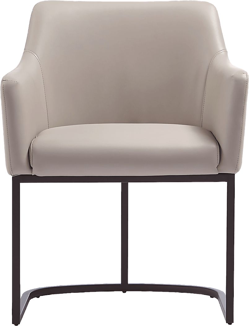 Truche Light Gray Arm Chair