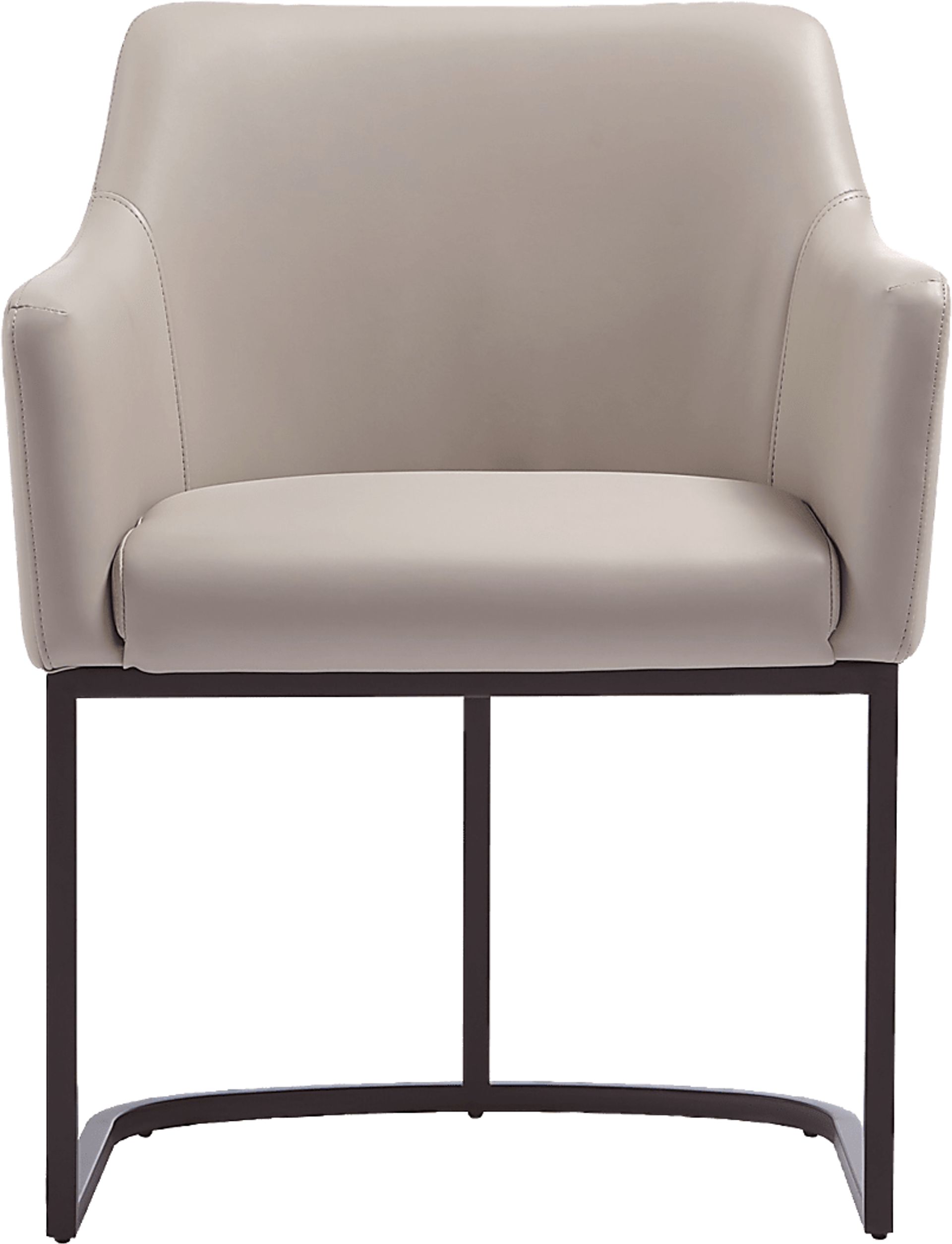 Truche Light Gray Arm Chair - Image 1