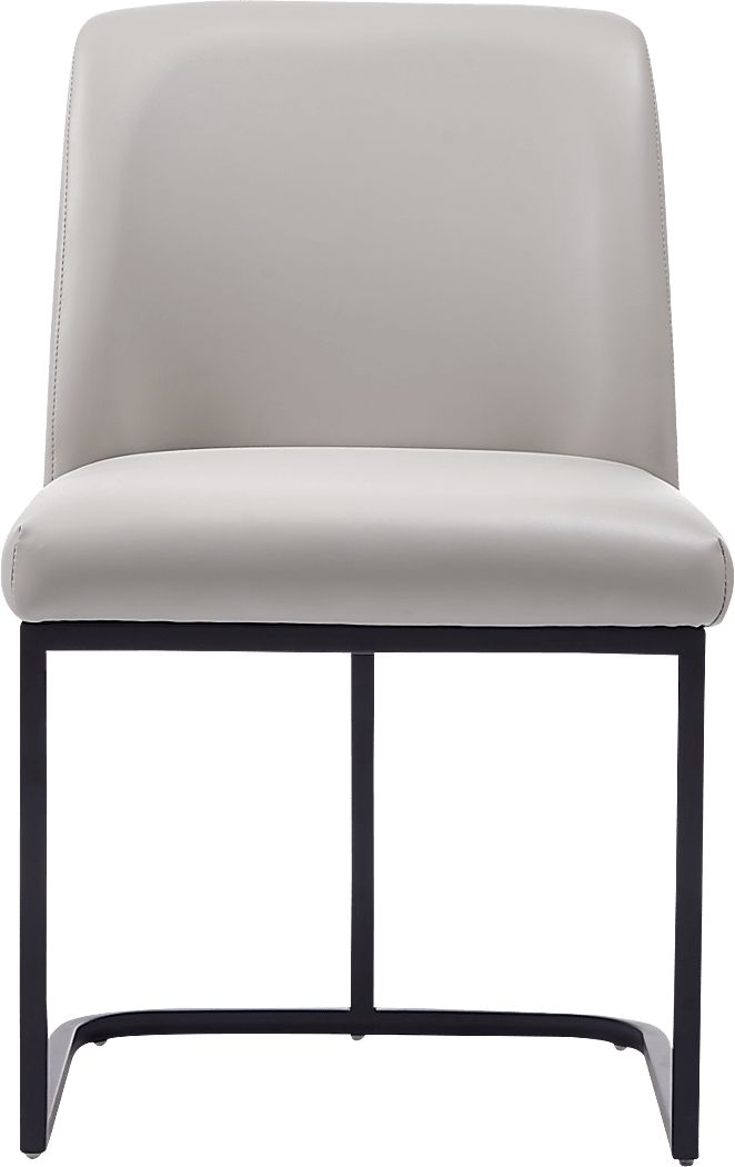 Truche Light Gray Side Chair