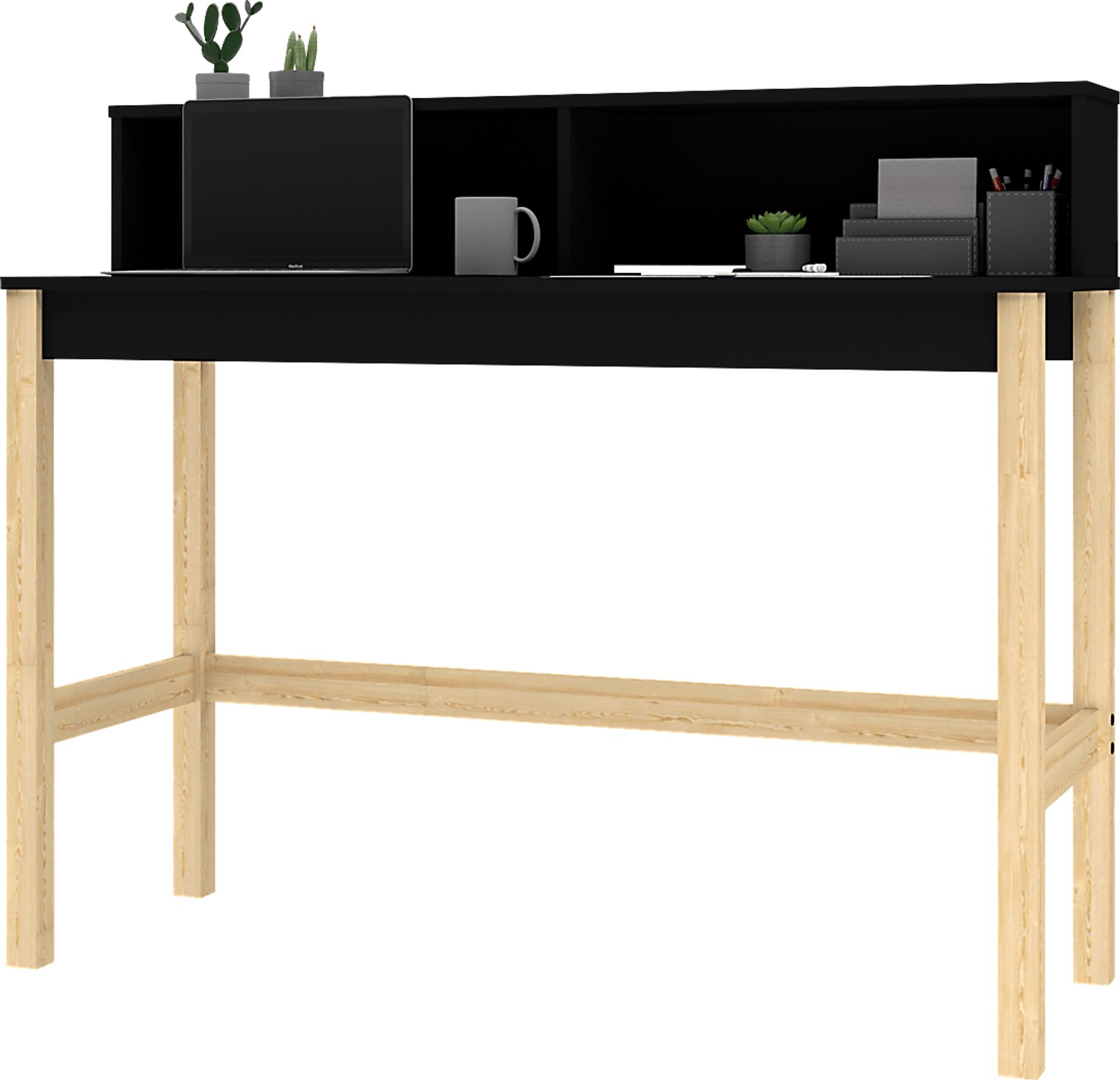 Trumball Black Desk - Image 4