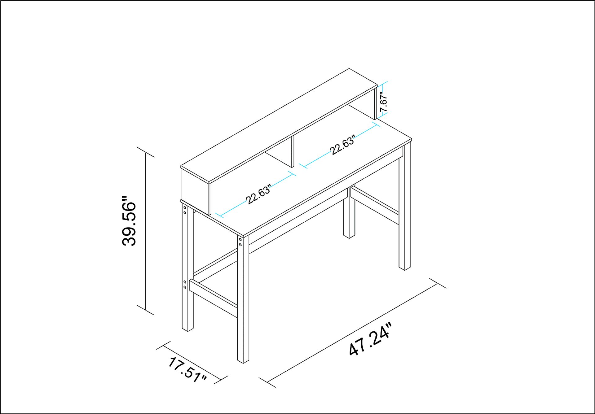 Trumball Black Desk - Image 9